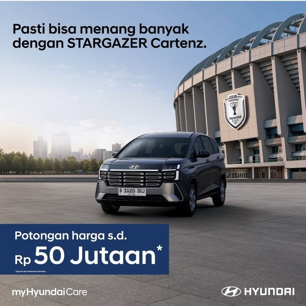 Hyundai Bekasi Promo Stargazer Diskon 50 jt